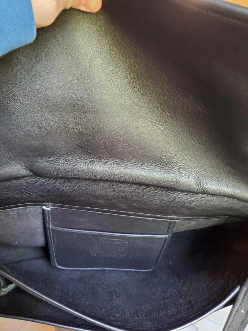 Vintage Coach Metropolitan Briefcase Black Leather 1994 | The Devil Wears Prada